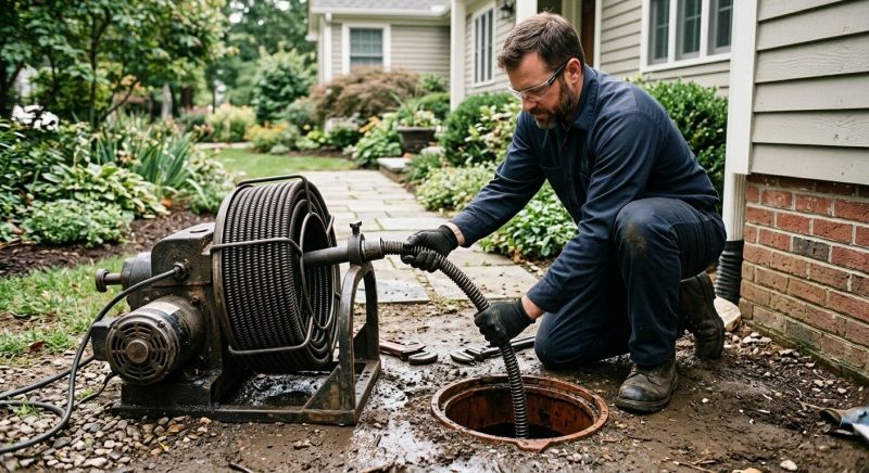 Drainage Pipe Unclogging in Denver, CO