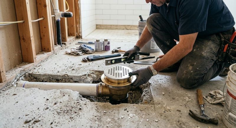 Bathroom Drain Cleaning